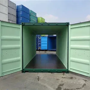 20 pies con puertas en ambos extremos nuevo Verde