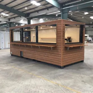 Contenedor Cafetería / Snack Bar de 20′ – Móvil y Funcional