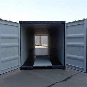 Contenedor de 40 pies con puertas en ambos extremos nuevo Gris