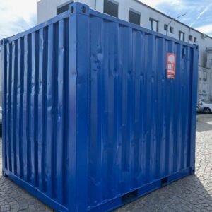 Contenedor de almacenamiento 10 pies usado azul