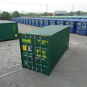 contenedor High Cube de 20 pies nuevo Verde