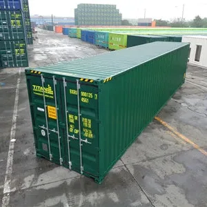 contenedor High Cube de 40 pies nuevo Verde