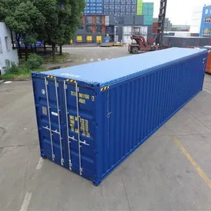 contenedor High Cube Open Tops de 40 pies nuevo Azul