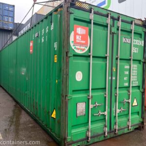 Contenedor Marítimo Usado de 40 pies HC verde
