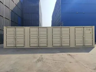 Contenedor Open Side (OS) 40 pies High Cube – Nuevo Beige – Image 3