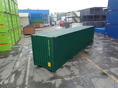 contenedor High Cube de 40 pies nuevo Verde – Image 2