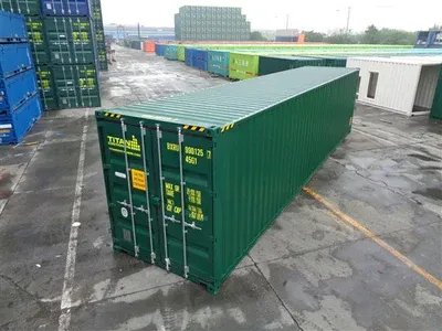 contenedor High Cube de 40 pies nuevo Verde – Image 4