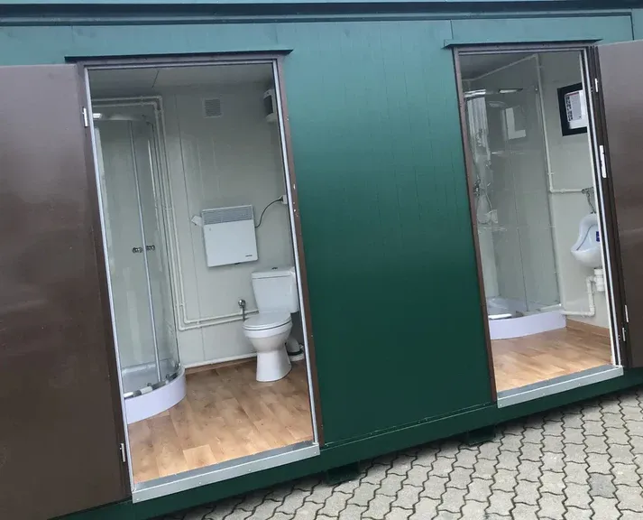 WC Cabina Doble 4×2 metros con duchas – Image 2
