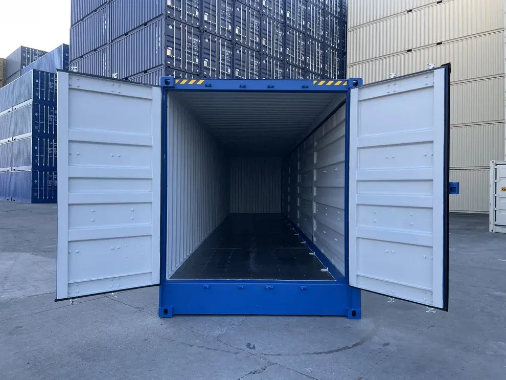 Contenedor Open Side (OS) 40 pies – High Cube | Nuevo Azul – Image 6