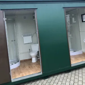 WC Cabina Doble 4×2 metros con duchas